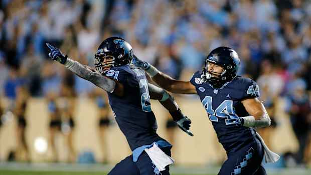 Surratt celebrating Duke win